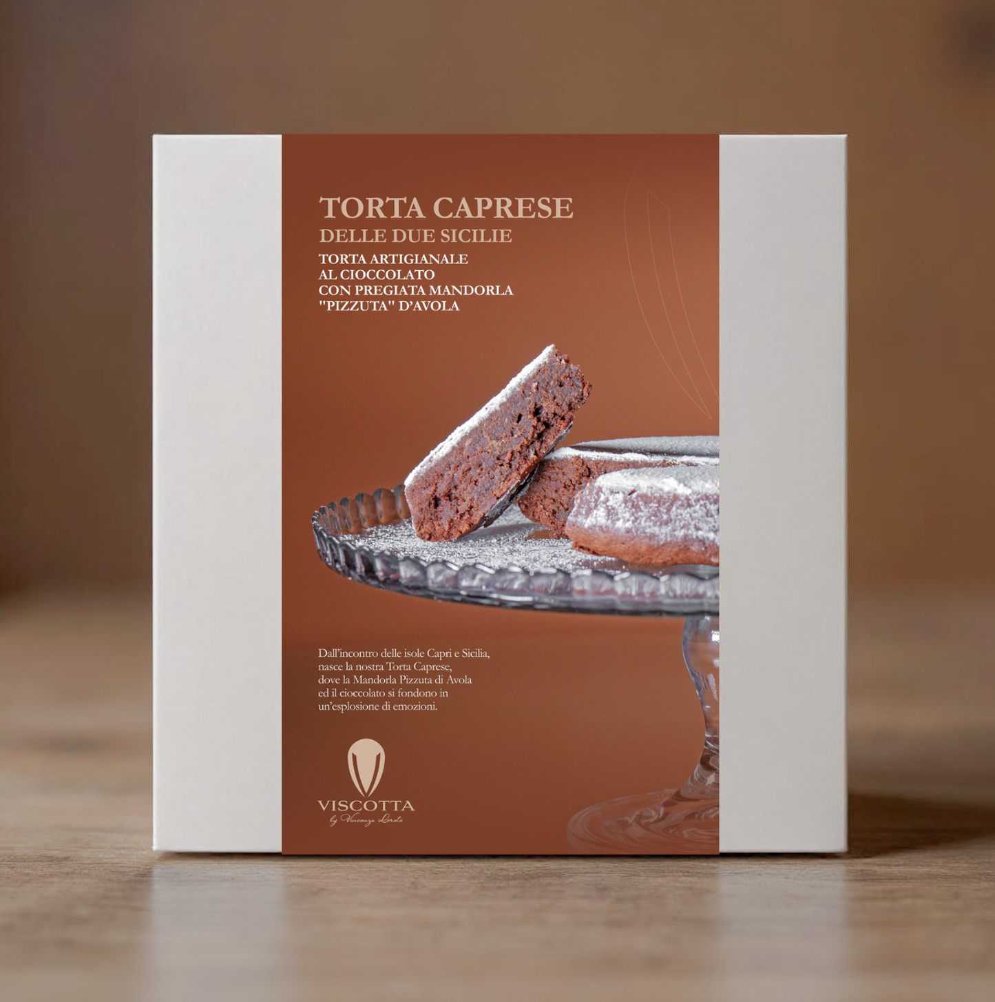 TORTA CAPRESE DELLE DUE SICILIE