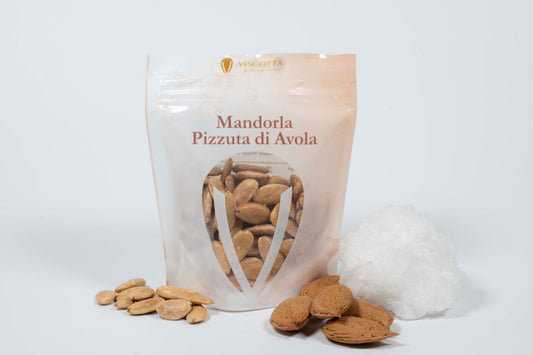 ALMOND IN SALT (Pizzuta d'Avola with Trapani Flower of Salt)